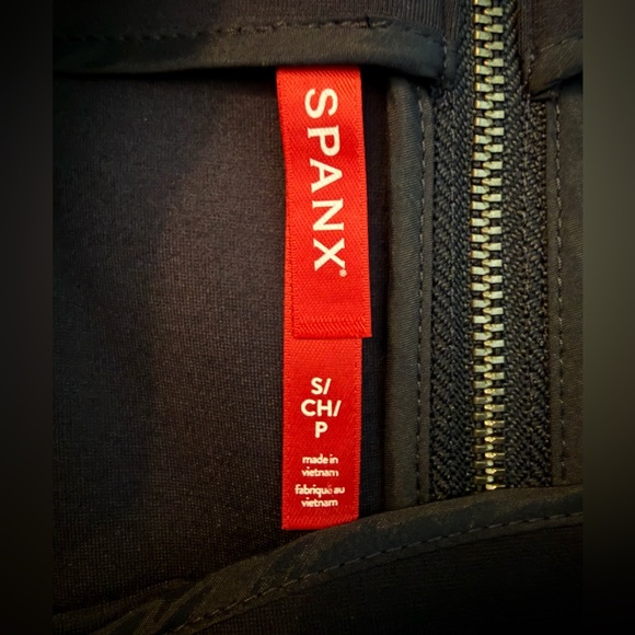 Spanx Perfect A-Line 3/4 Sleeve Dress – Navy Blue - Small - Picture 6 of 13